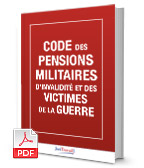 Visuel Code des pensions militaires d'invalidité et des victimes de la guerre